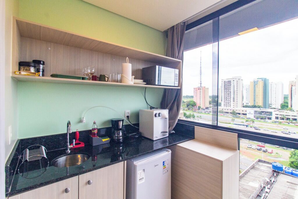 Superior Studio, City View | Private kitchen