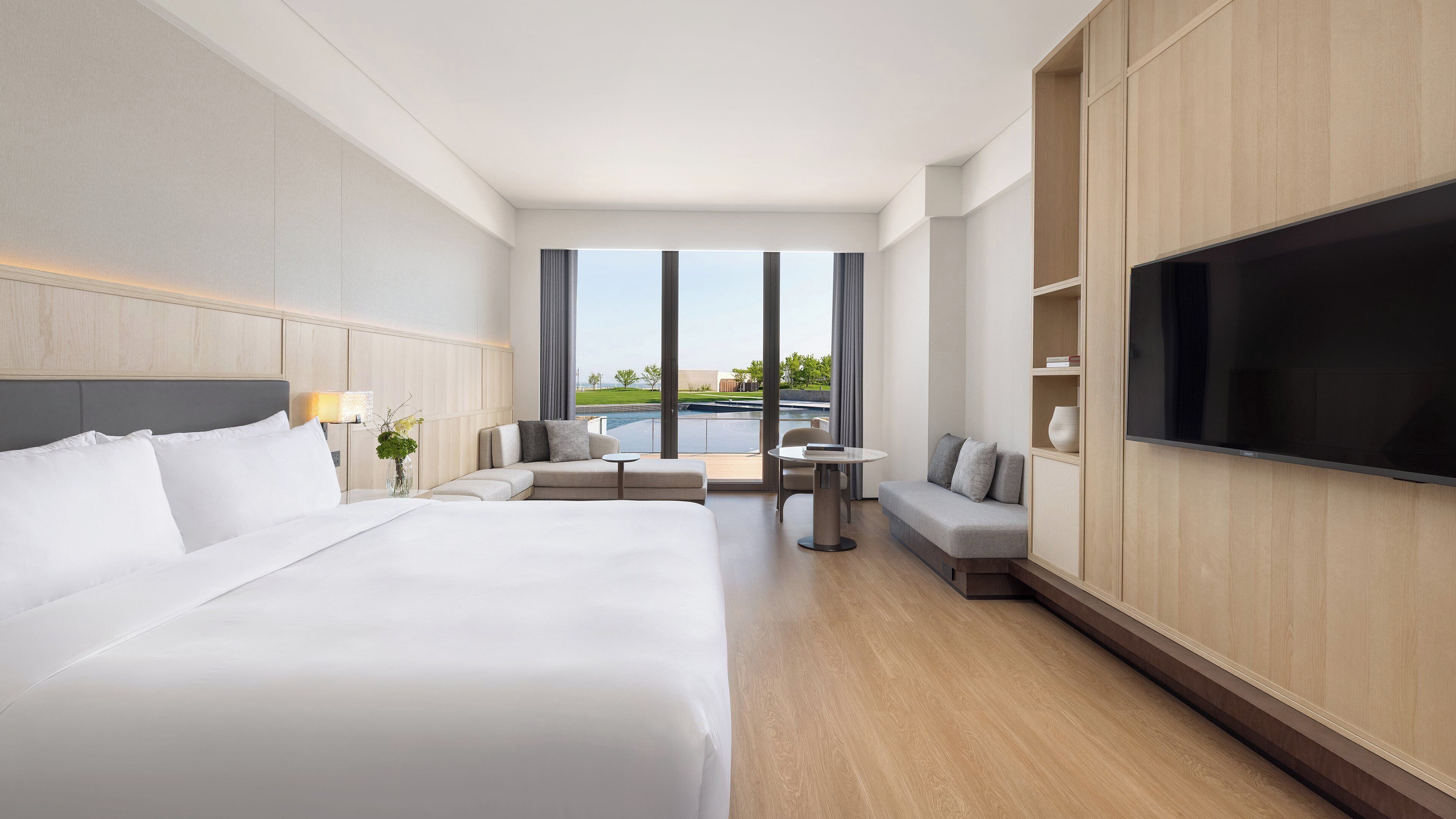 Camera Grand, 2 letti matrimoniali, accesso alla piscina