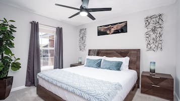 3 bedrooms, iron/ironing board, free WiFi, bed sheets