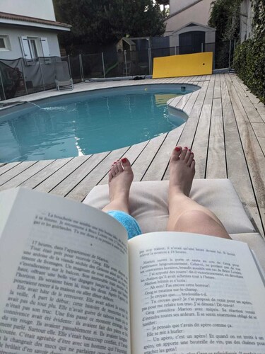 Studio avec jardin et piscine
