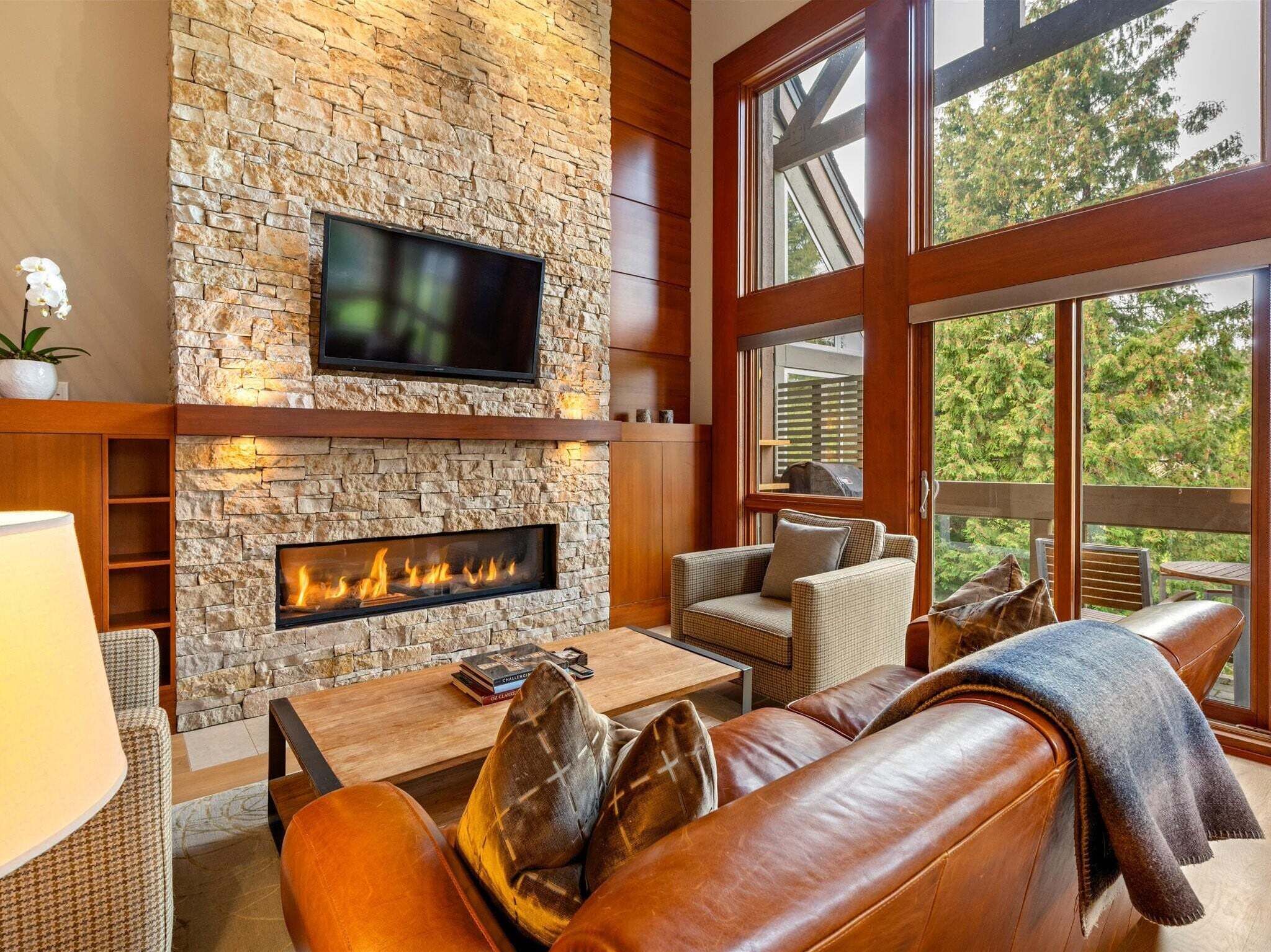 Nhà, nhiều giường, sân hiên, quang cảnh núi (Northlight Retreat at Alpine Greens) | Khu phòng khách