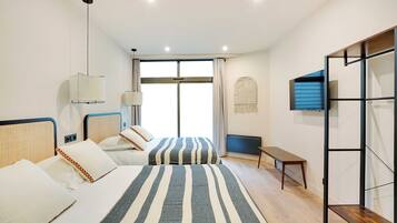Apartamento | 2 quartos, roupa de cama