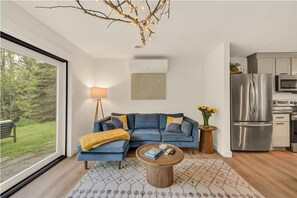 Living area - River House- Belfast Maine (Belfast)