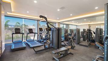 Apartamento panorâmico | Sala de fitness