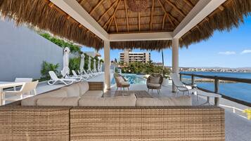 Luxe appartement | Terras