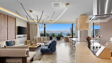 Apartamento premium | Vista do quarto