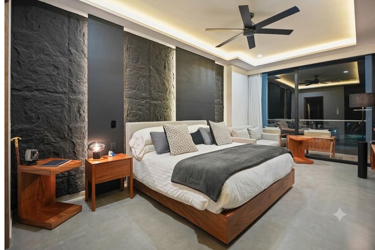 Luxury-Apartment | Hochwertige Bettwaren, Zimmersafe, Schreibtisch
