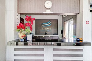 Entrance / Reception - Simple Cozy Single Stay with Free WiFi and Parking (Bandung)