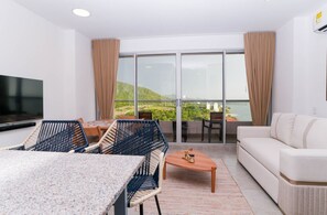 Living area - Luxury Apartment in Santa Marta | Ocean View (Santa Marta)
