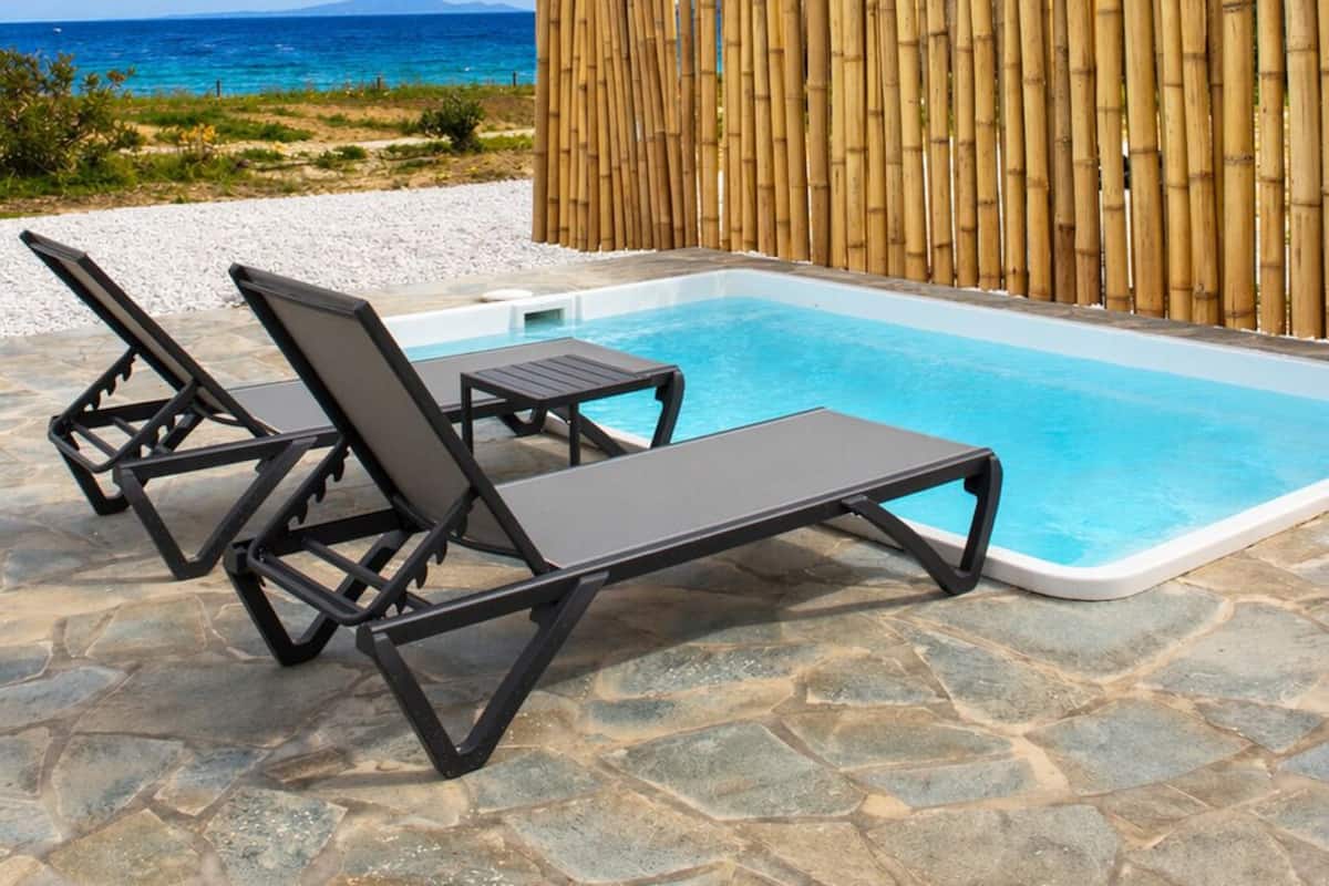 Phòng Suite Exclusive, hồ bơi riêng, quang cảnh biển