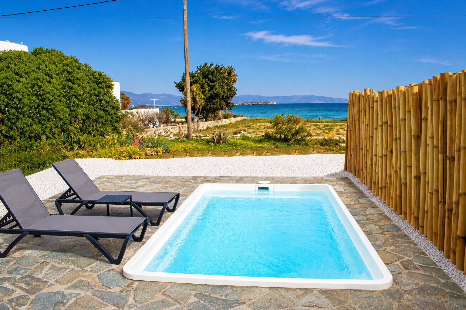 Suite Exclusive, piscine privée, vue mer