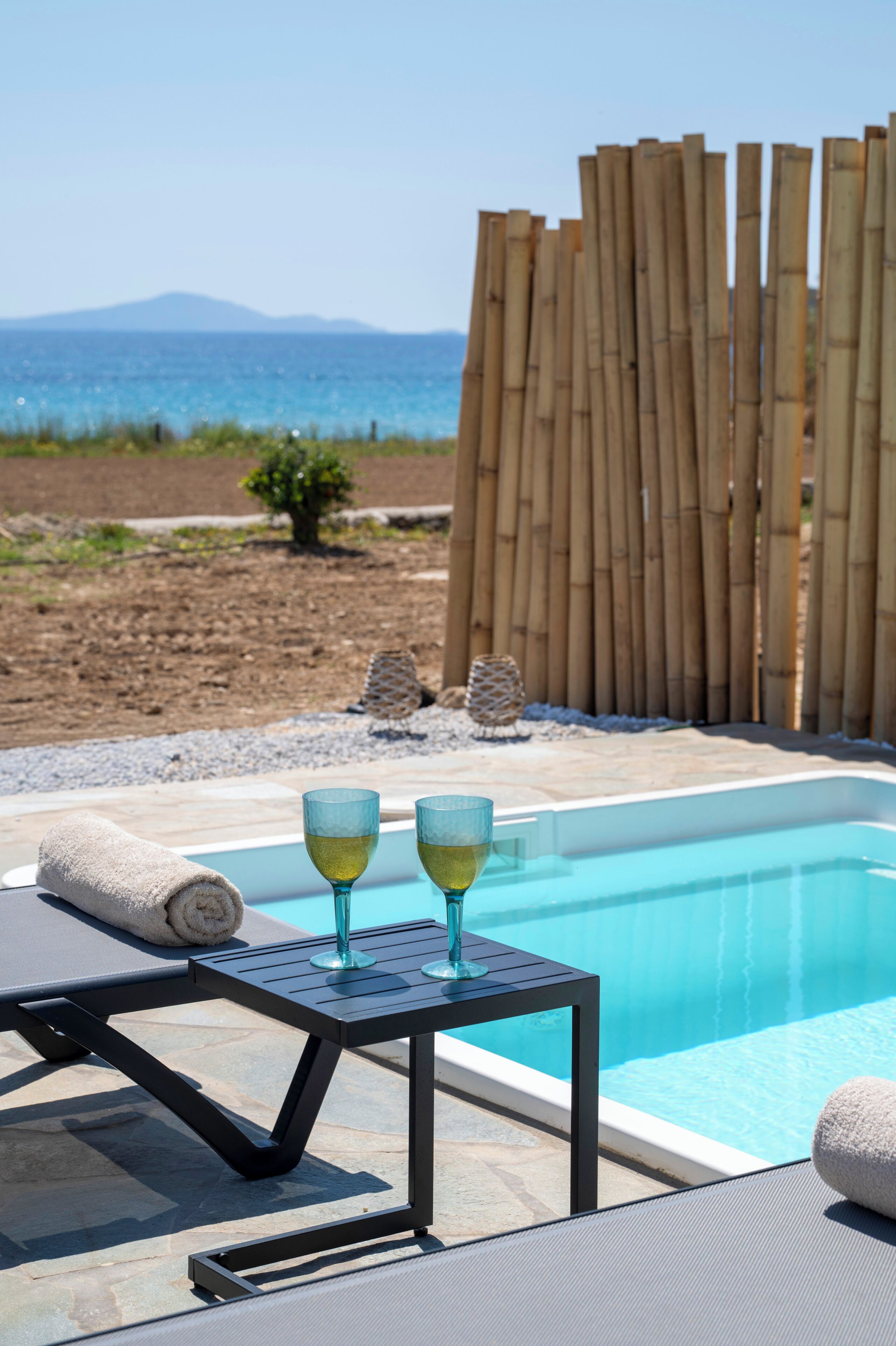 Exclusive Suite, Private Pool, Sea View | Premium bedding, WiFi (free), bed sheets