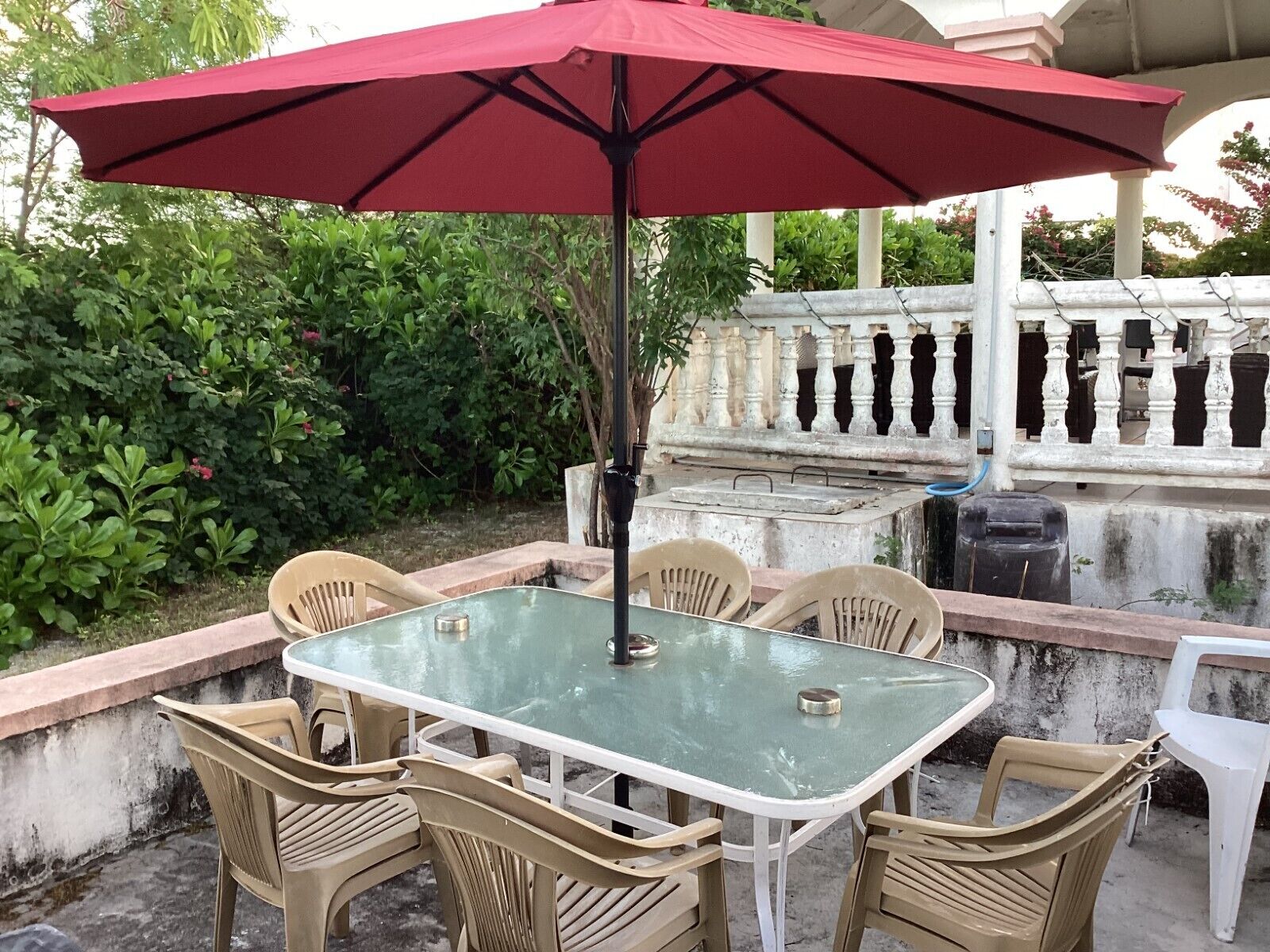 شقة - بشرفة - منظر للحديقة | تناول الطعام بالخارج