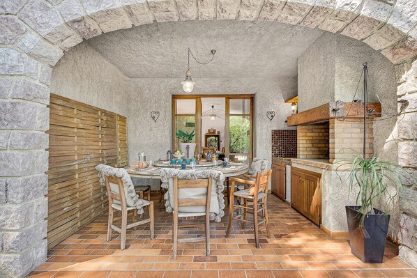 Restaurante al aire libre