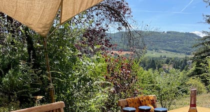 Guest Room – Chambre Blanche 28 m² – Mountain View & Private Pool