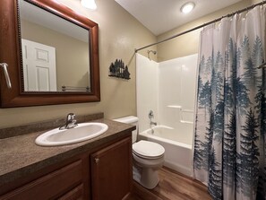 Towels, soap, toilet paper