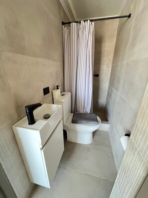 Bathroom - Espectacular vista frente al mar para 8 personas (Viña del Mar)