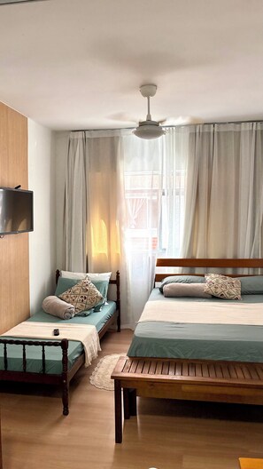 1 chambre, accès Internet, draps fournis