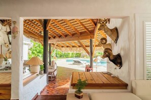 House, 5 Bedrooms, Private Pool | Outdoor dining - Ocean View Villa, Pool, Bbq, Jacuzzi, Staff Incl (La Romana)