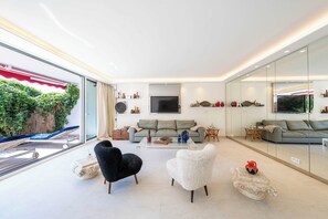 Living area - Charming Apartment- AC -3br-6p- Cannes (Cannes)