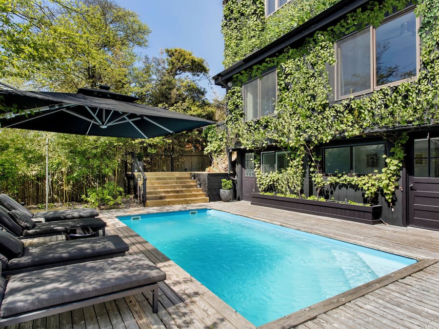 Seasonal outdoor pool