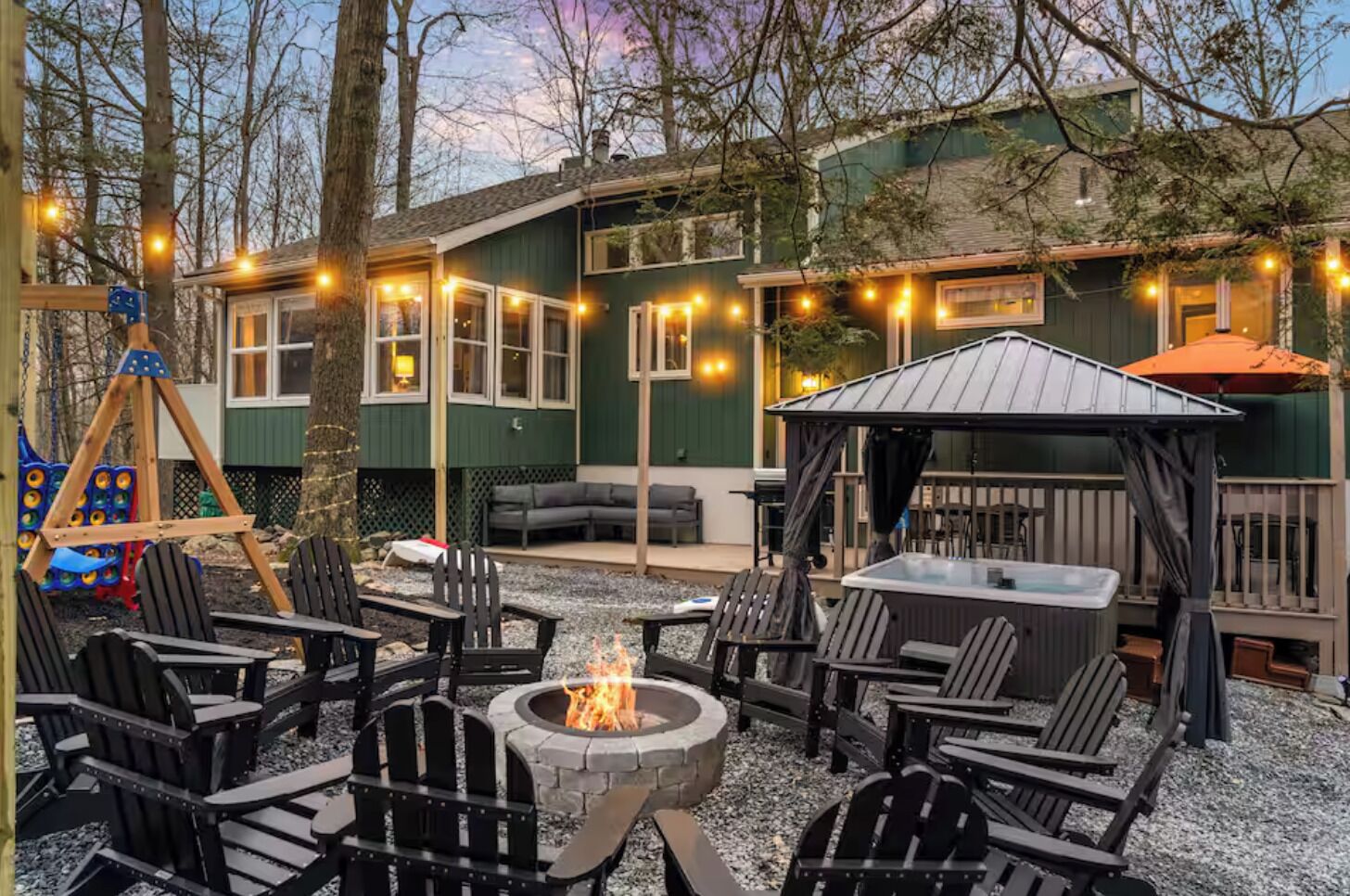 Enceinte de l’hébergement