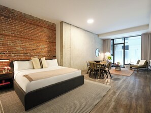 1 bedroom, iron/ironing board, travel cot, WiFi - Loft with Terrace | Serviced Apartment Old Montreal, Courtyard View (Montréal)