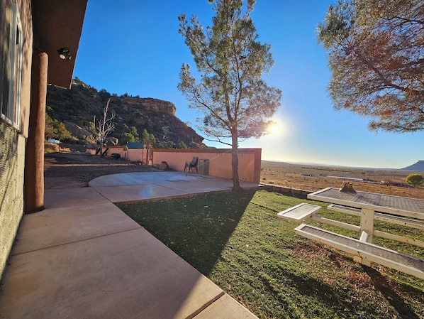 Maison, Plusieurs lits, patio, vue sur la montagne | Terrasse/patio