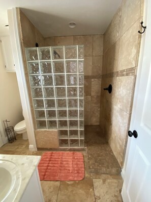Shower, hair dryer, towels, soap - Mesa Nomad Mecca refreshing Diving Pool + splash pad & patio, Dog friendly! (Mesa)