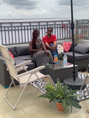 Rooftop terrace - Affiba Residence (Abidjan)