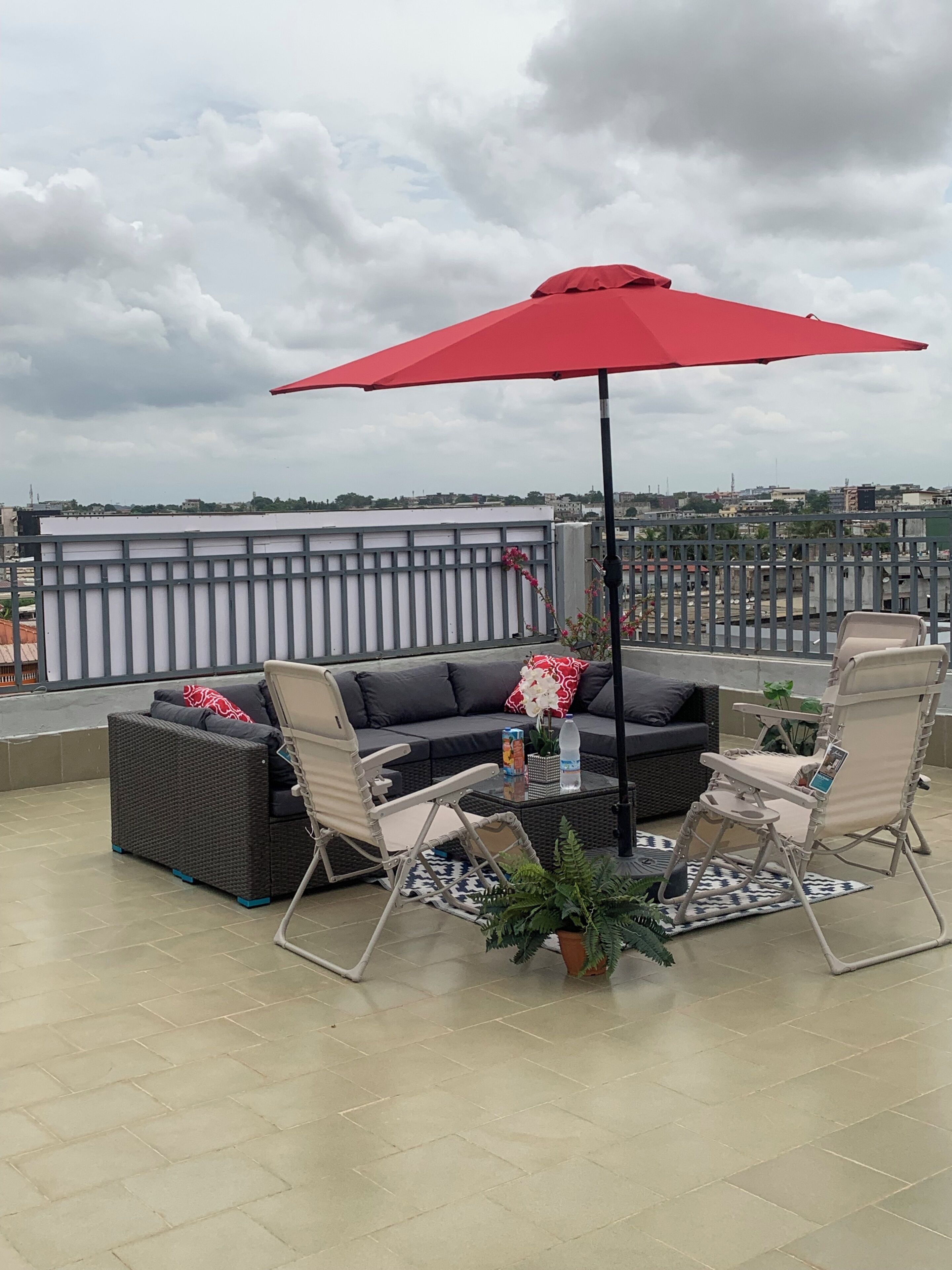 Rooftop terrace