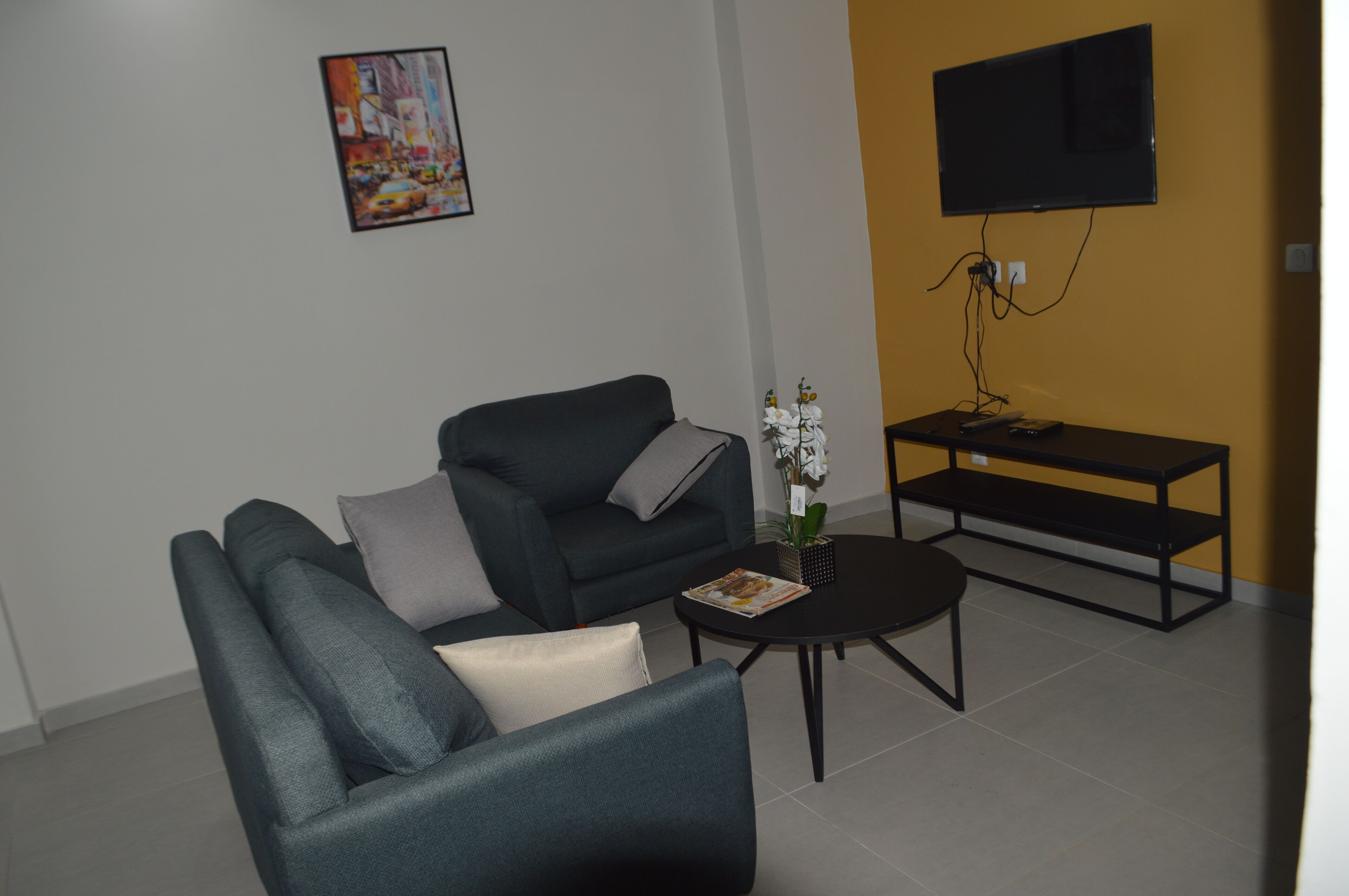 Appartement Deluxe, vue ville | Fer et planche à repasser, Wi-Fi gratuit, draps fournis