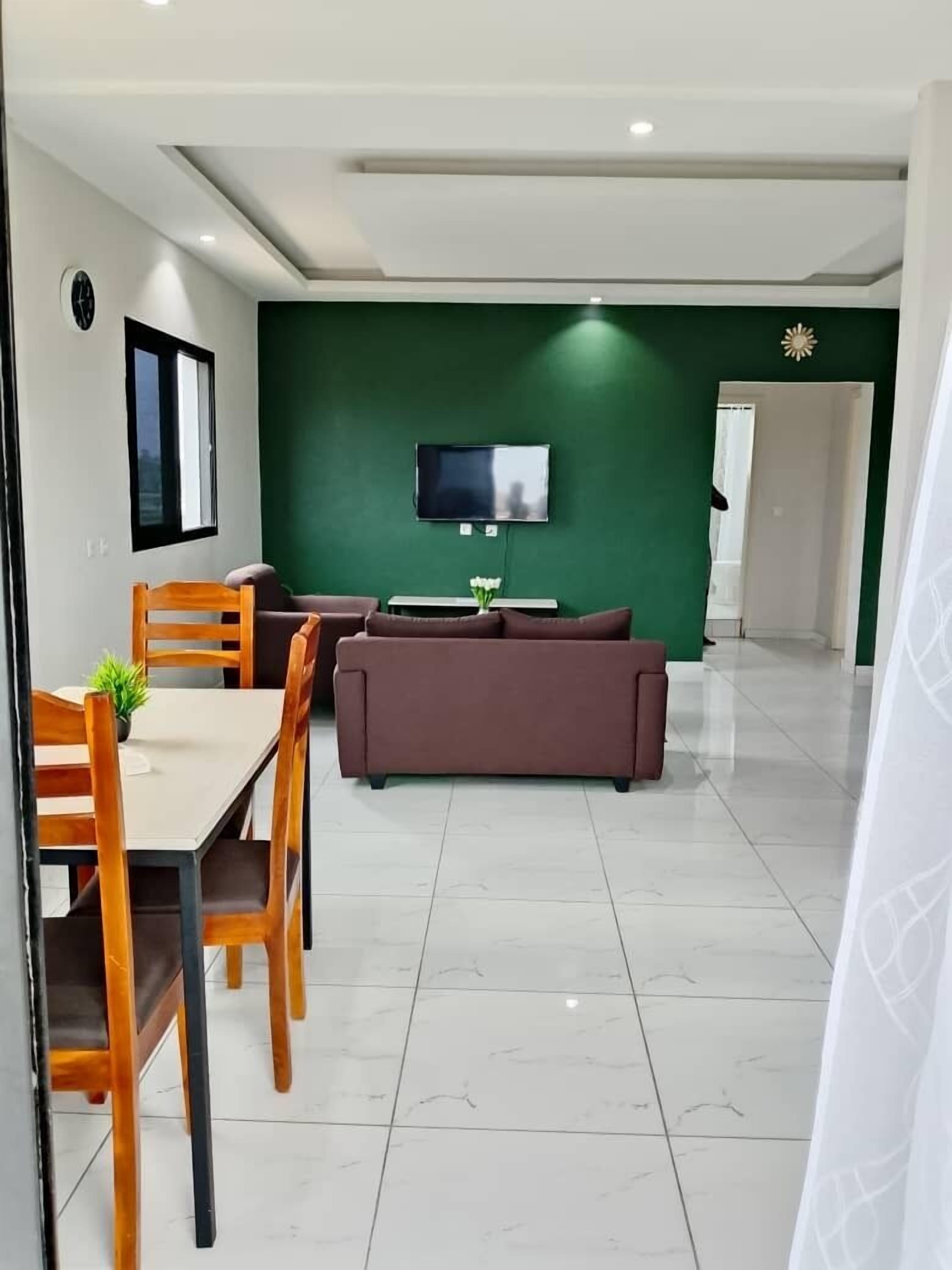 Appartement Deluxe, vue cour intérieure