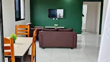 Appartement Deluxe, vue cour intérieure