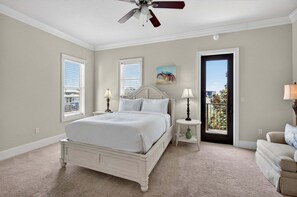 4 bedrooms, iron/ironing board, free WiFi, bed sheets - Ivory Palm — Private Pool, Gulf Views & Walk to Beach (Santa Rosa Beach)