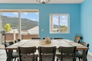 Dining - Timeless Hive: Dual Primary + Dual Kitchen, Five-Bedroom, 3600 SF Family Retreat (Parowan)