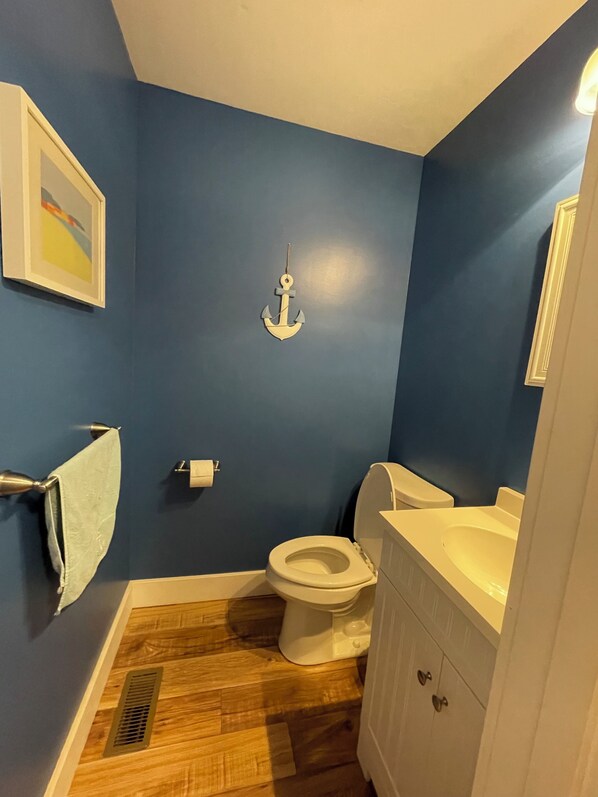 Bathroom - Charming 3-bedroom lake front property on Middle Lake.  Private beach and dock. (Twin Lake)