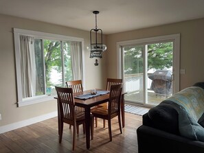 Interior - Charming 3-bedroom lake front property on Middle Lake.  Private beach and dock. (Twin Lake)