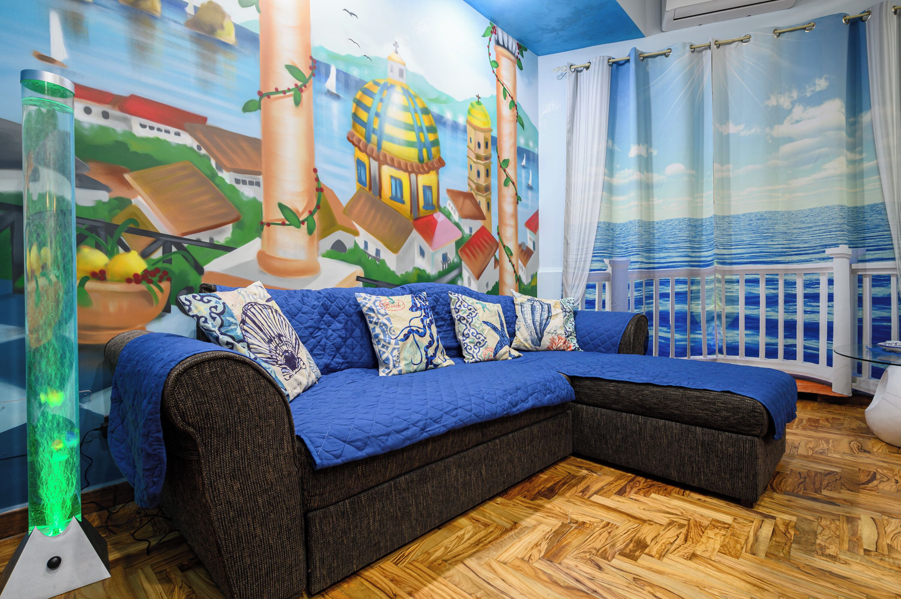 Apartamento (2 Bedrooms) | Área de estar | TV