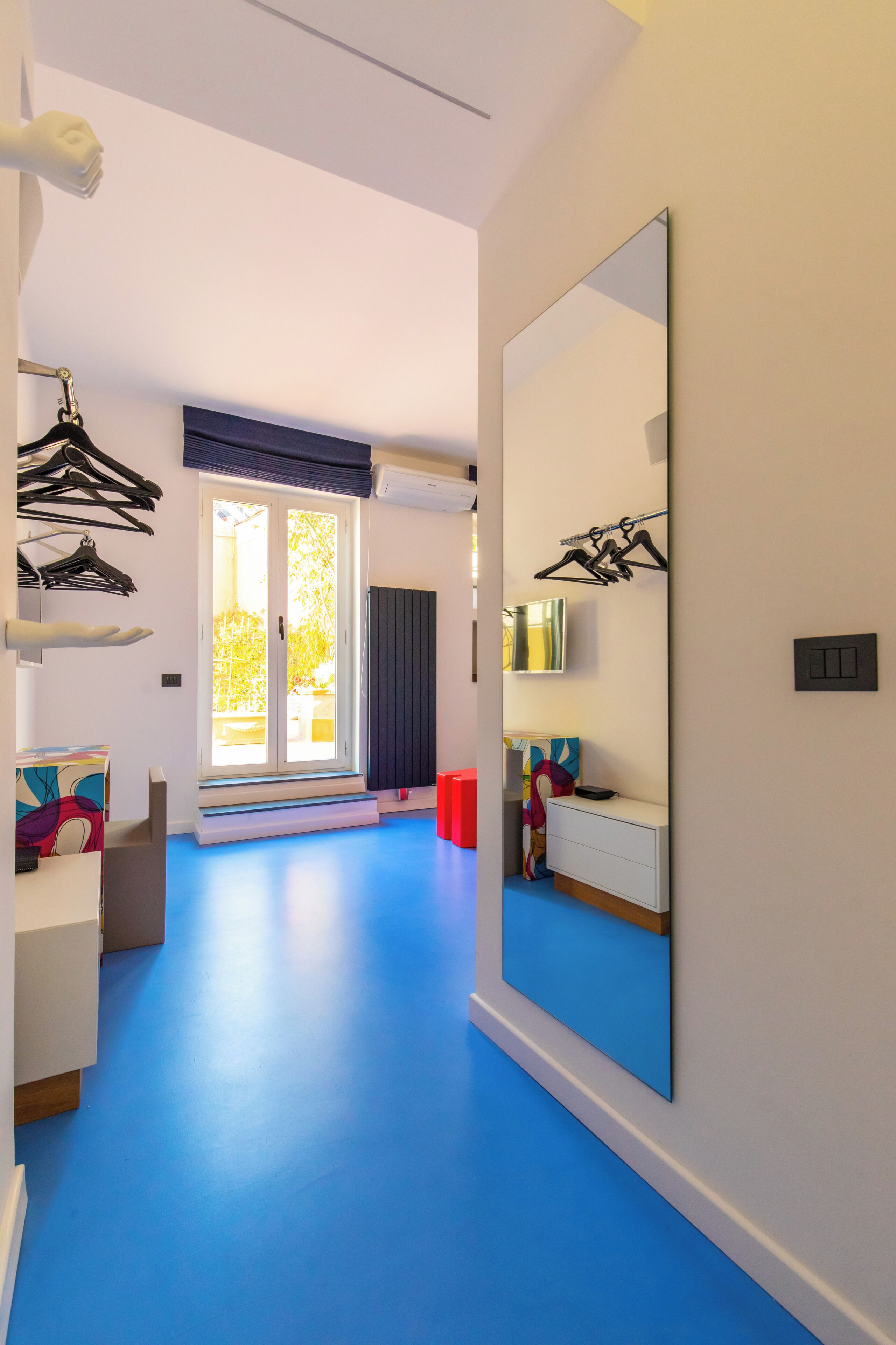 Habitación de diseño (1 Bedroom) | 1 dormitorio, espacio para trabajar con un portátil, ropa de cama