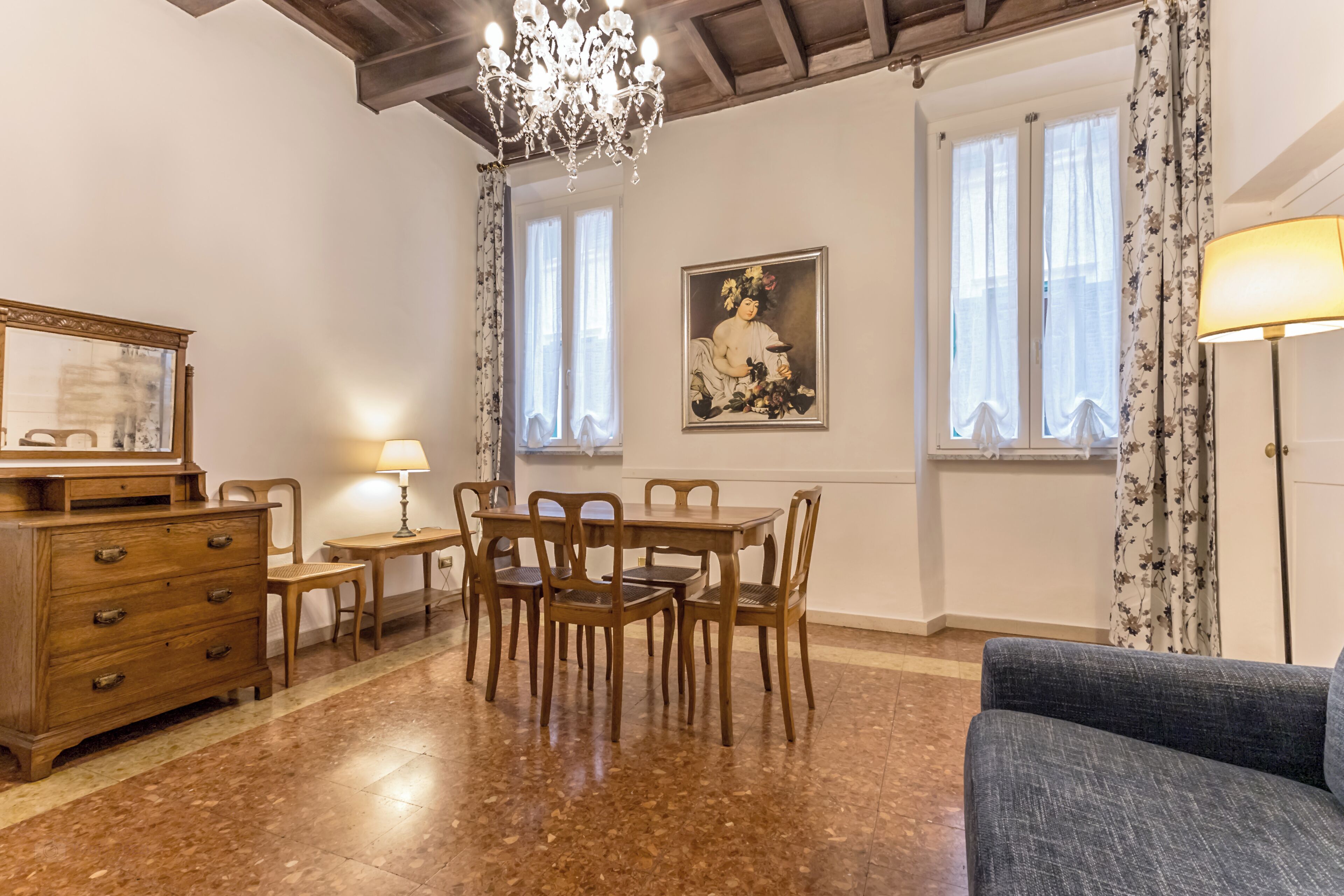 Apartamento (1 Bedroom) | Zona de estar
