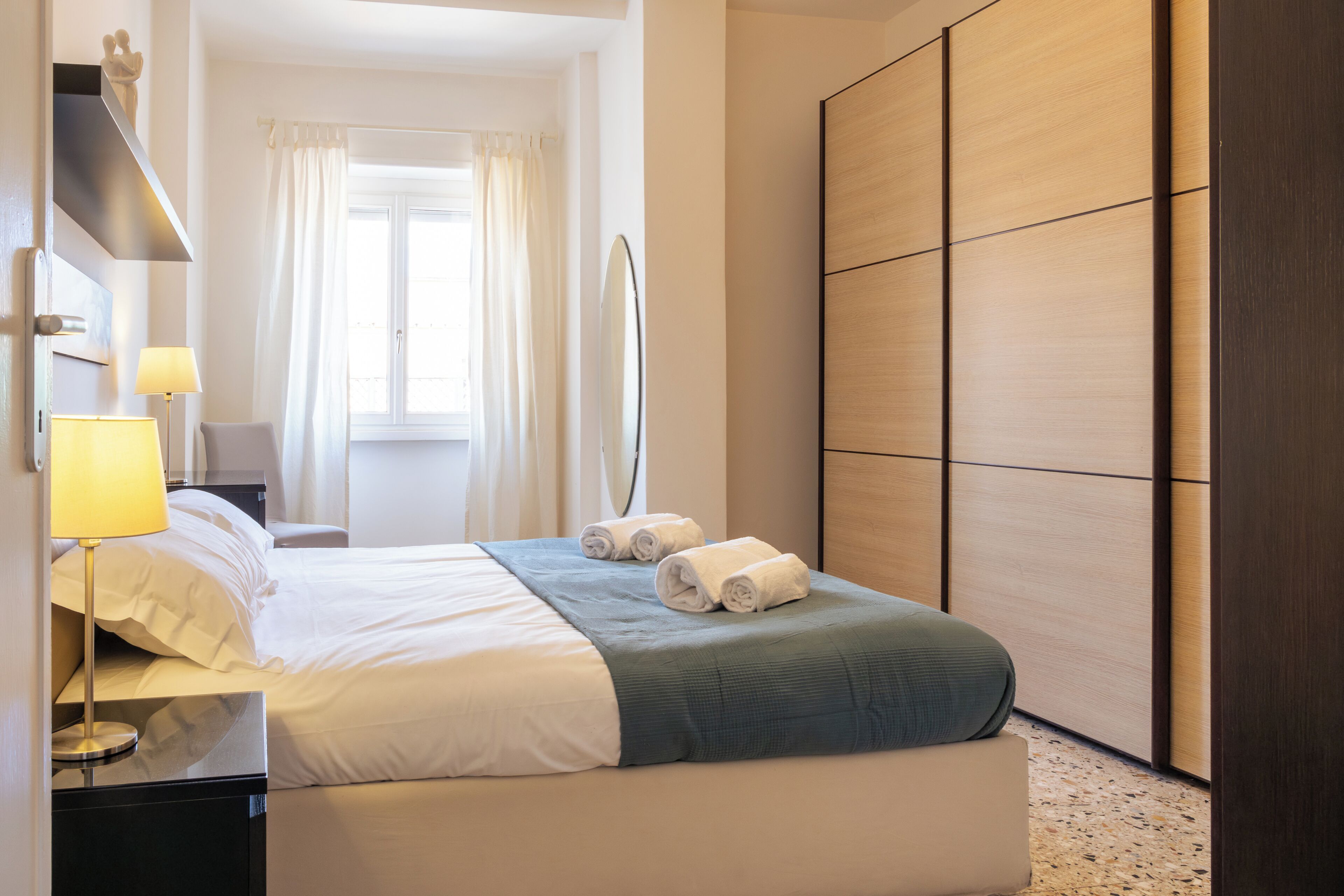 Apartment (1 Bedroom) | 1 Schlafzimmer, Bügeleisen/Bügelbrett, Bettwäsche
