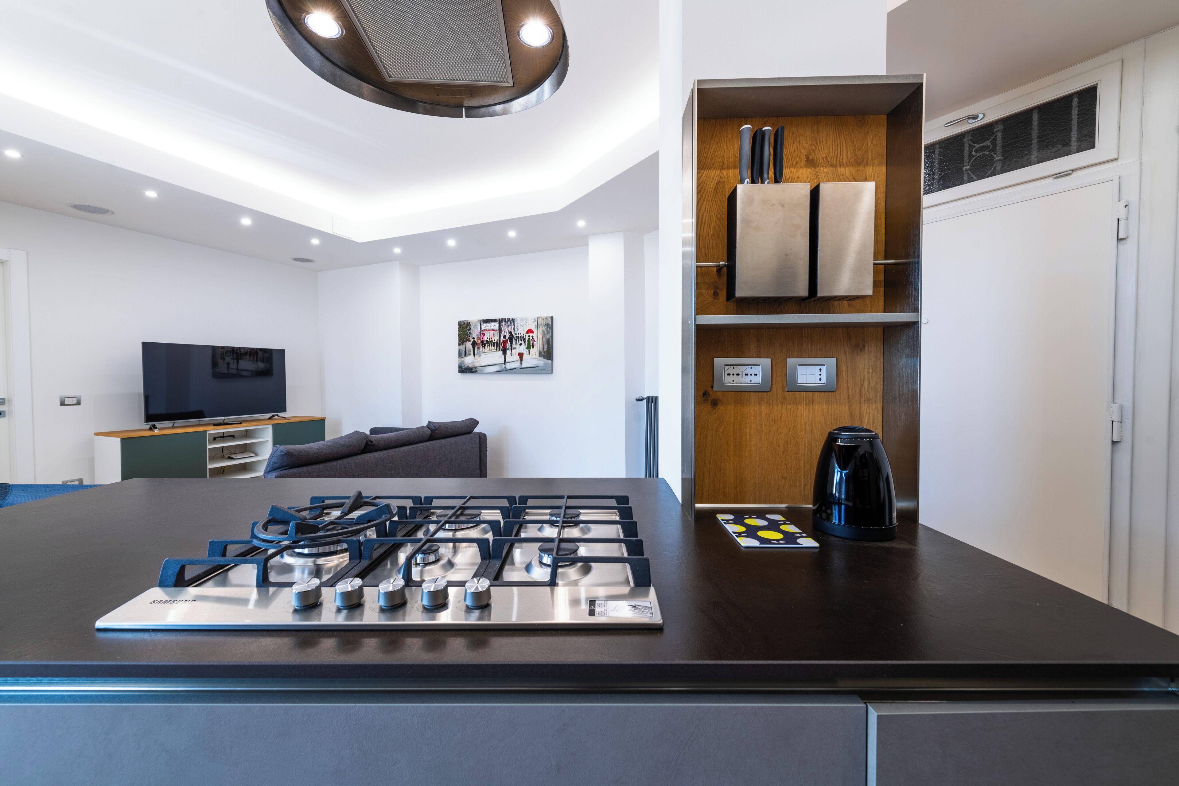 Apartment (2 Bedrooms) | Private kitchen | Microwave, oven, stovetop, dishwasher