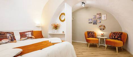 Appartement (1 Bedroom) | 1 chambre, espace de travail pour ordinateurs portables