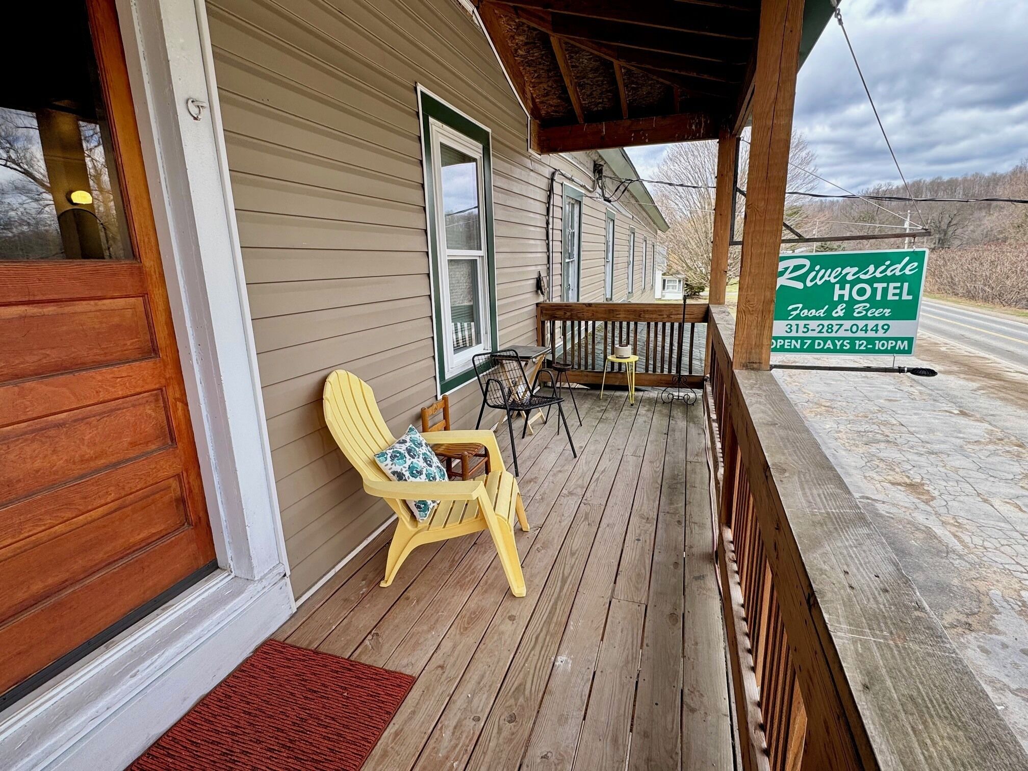 Enceinte de l’hébergement