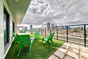 Condo, 1 Bedroom, Accessible, Patio | Balcony - Downtown Condo, Stylish & Comfy (Calgary)