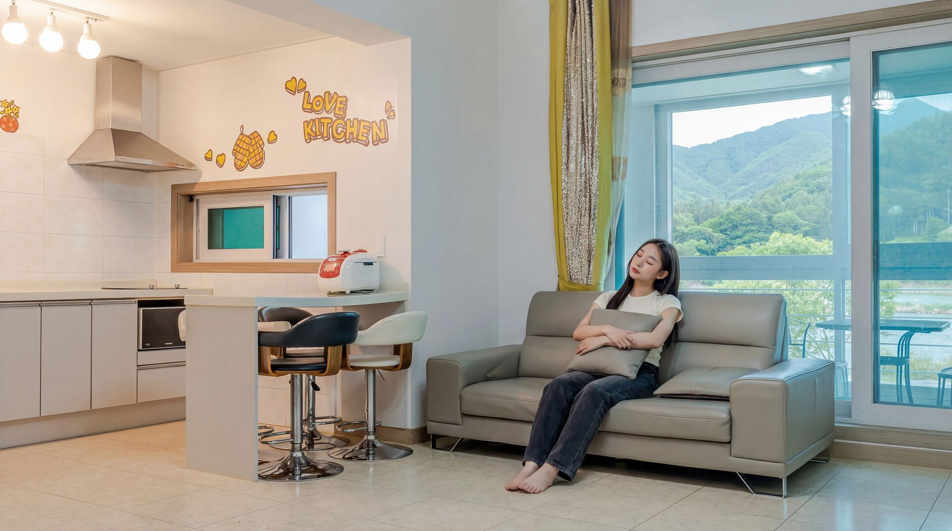 Eenvoudige kamer, 1 slaapkamer (Shina206)