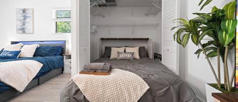 1 chambre, fer et planche à repasser, Wi-Fi, draps fournis