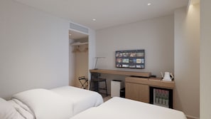 Chambre avec lits jumeaux | Bureau, accĂšs au Wi-Fi (inclus)