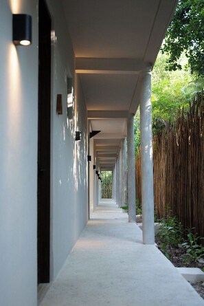 Exterior detail - Studio Chic in the jungle @Holistika (La Veleta)